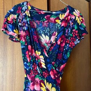 Eva Mendes for New York & Company Floral Dress - Multicolor